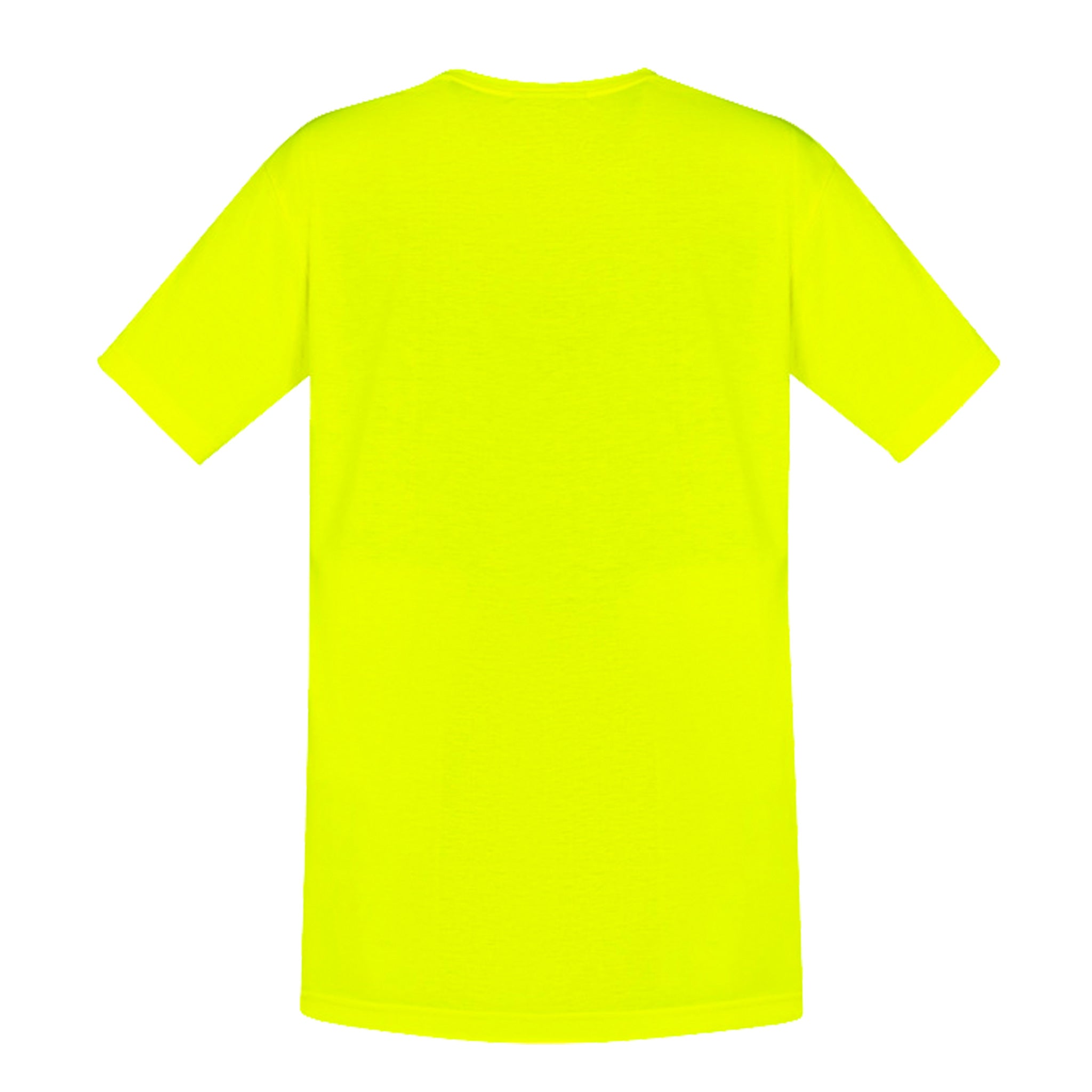 syzmik hi vis tee shirt in yellow