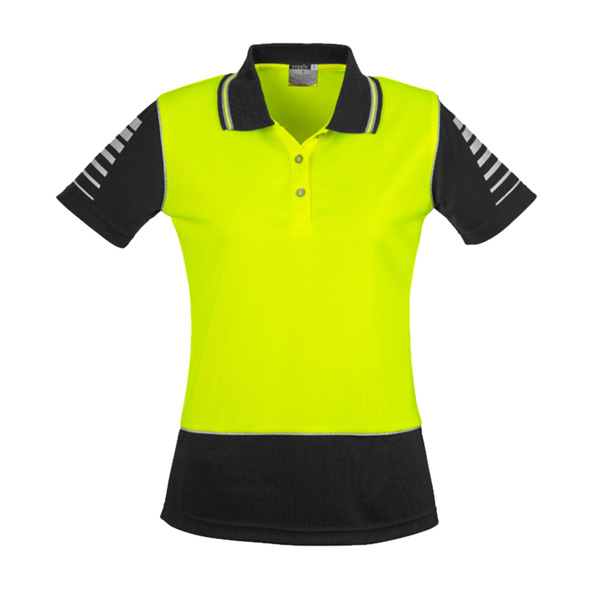 WOMENS HI VIS ZONE POLO - ZHL236