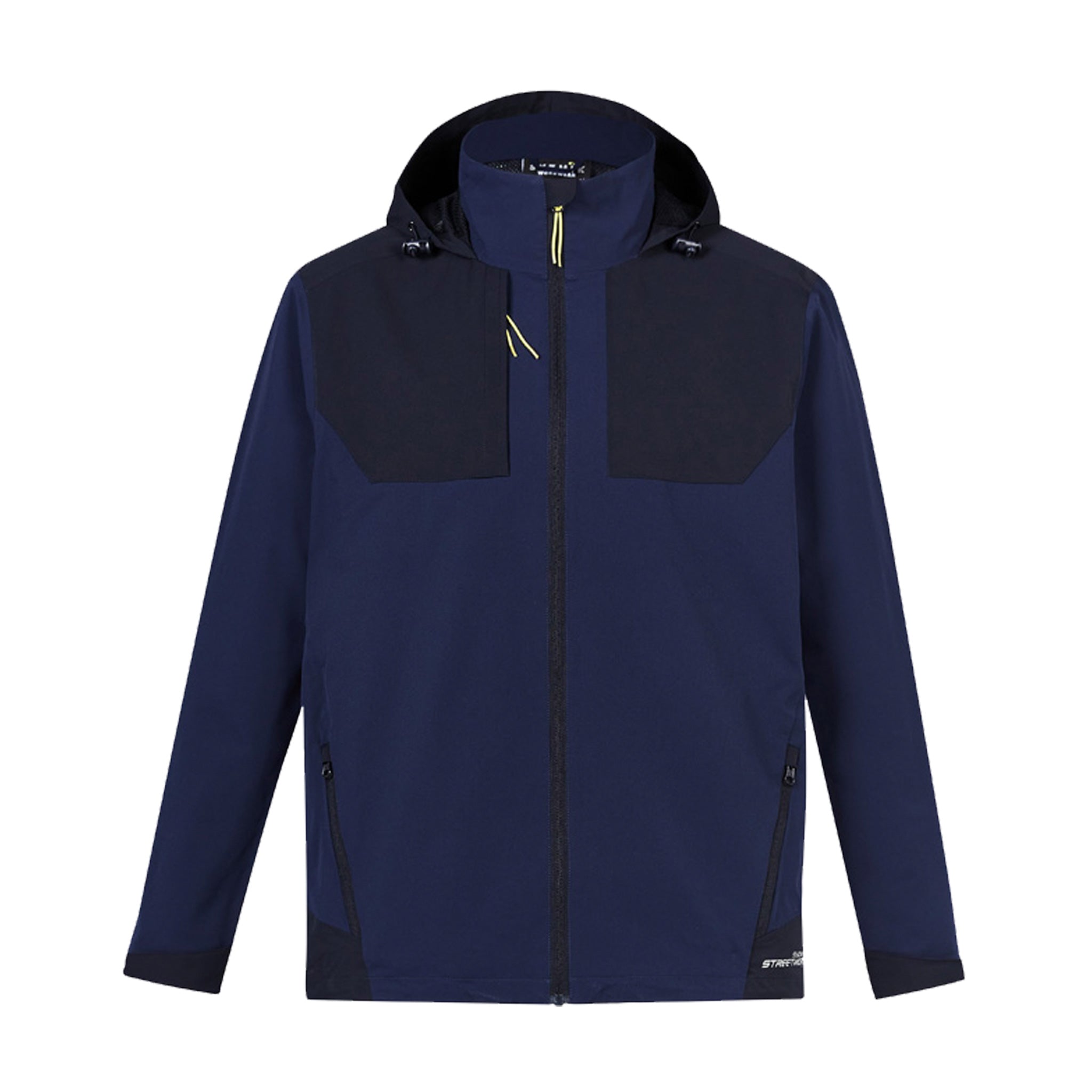 syzmik streetworx stretch waterproof jacket in navy