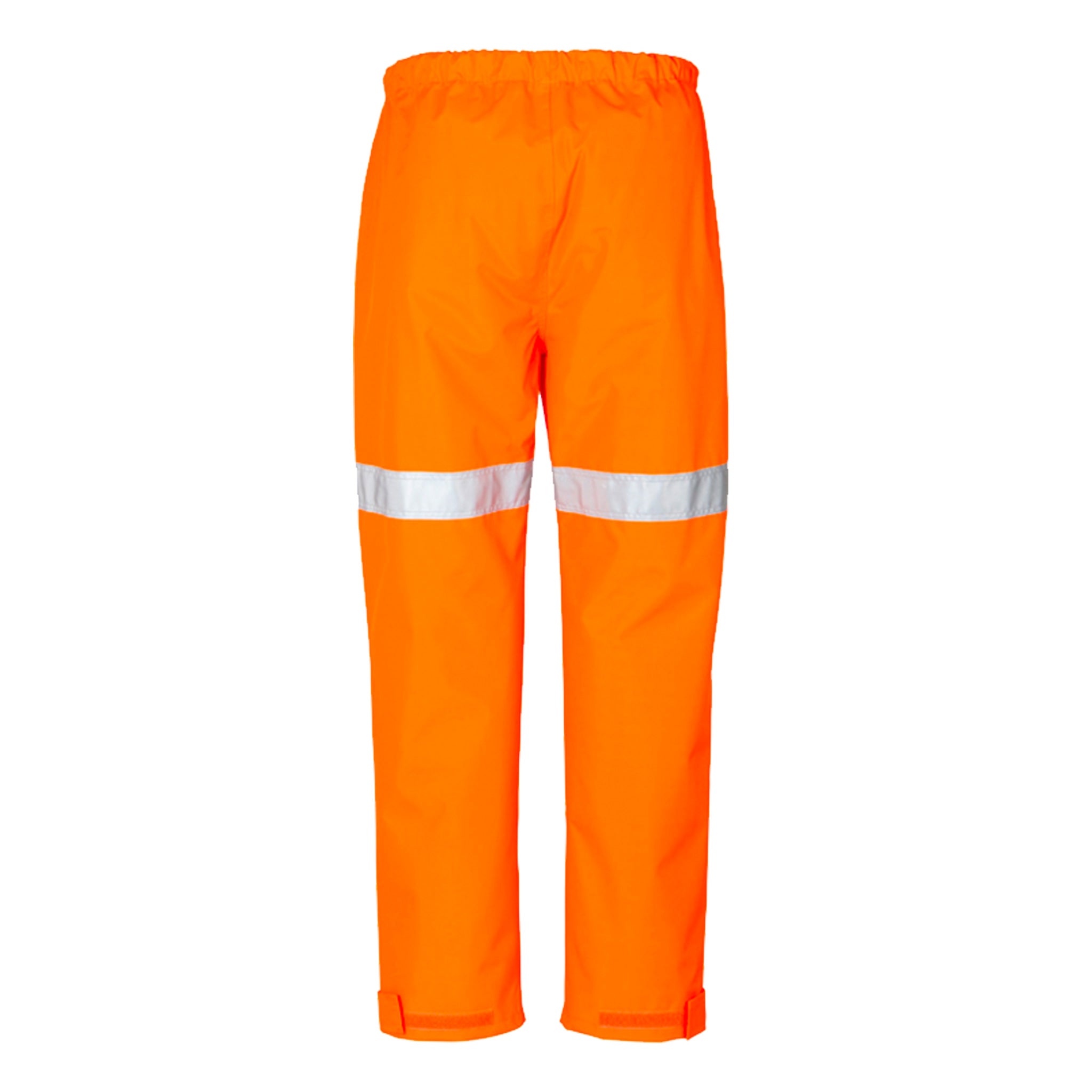 syzmik back of taped storm pant in orange