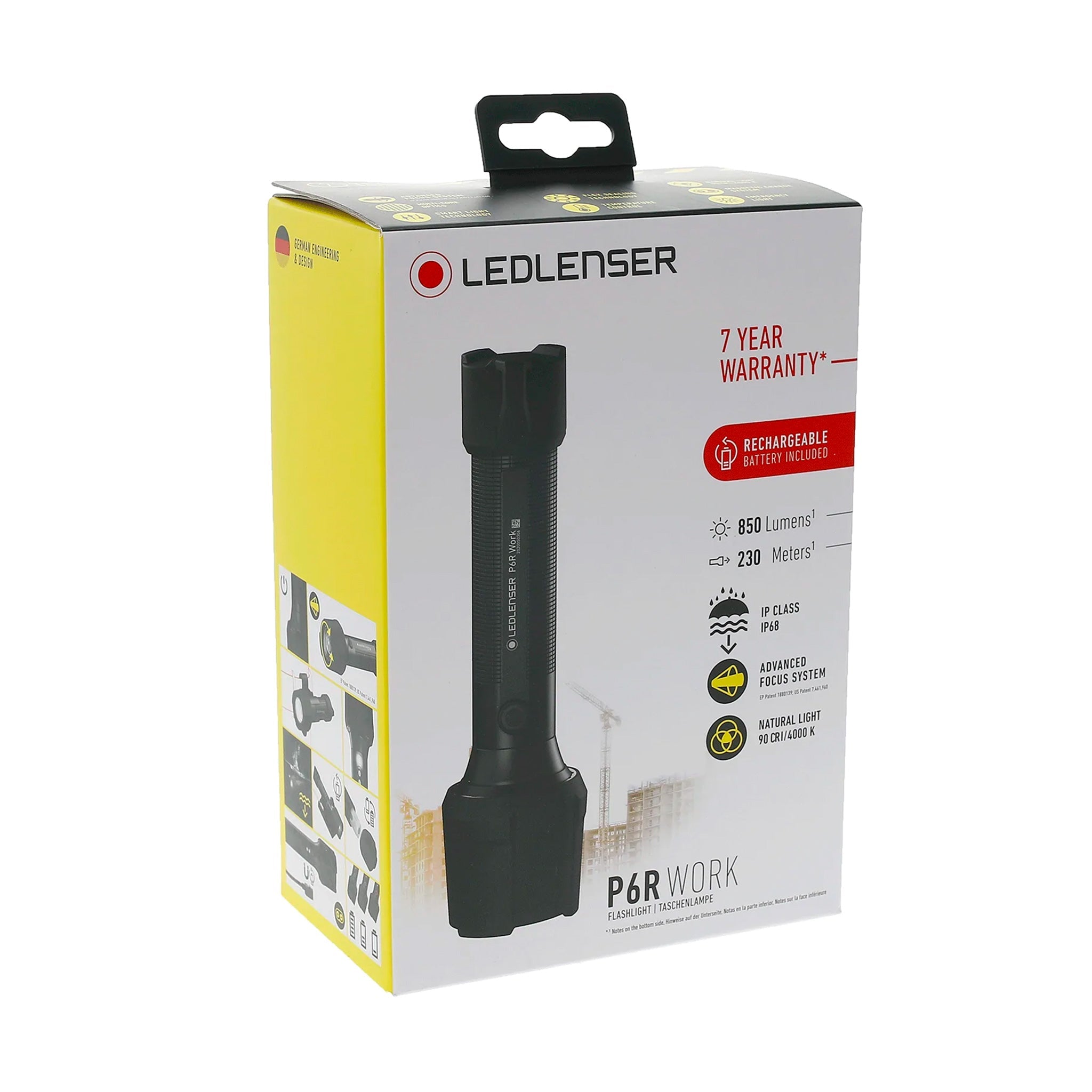 ledlenser p6r work torch