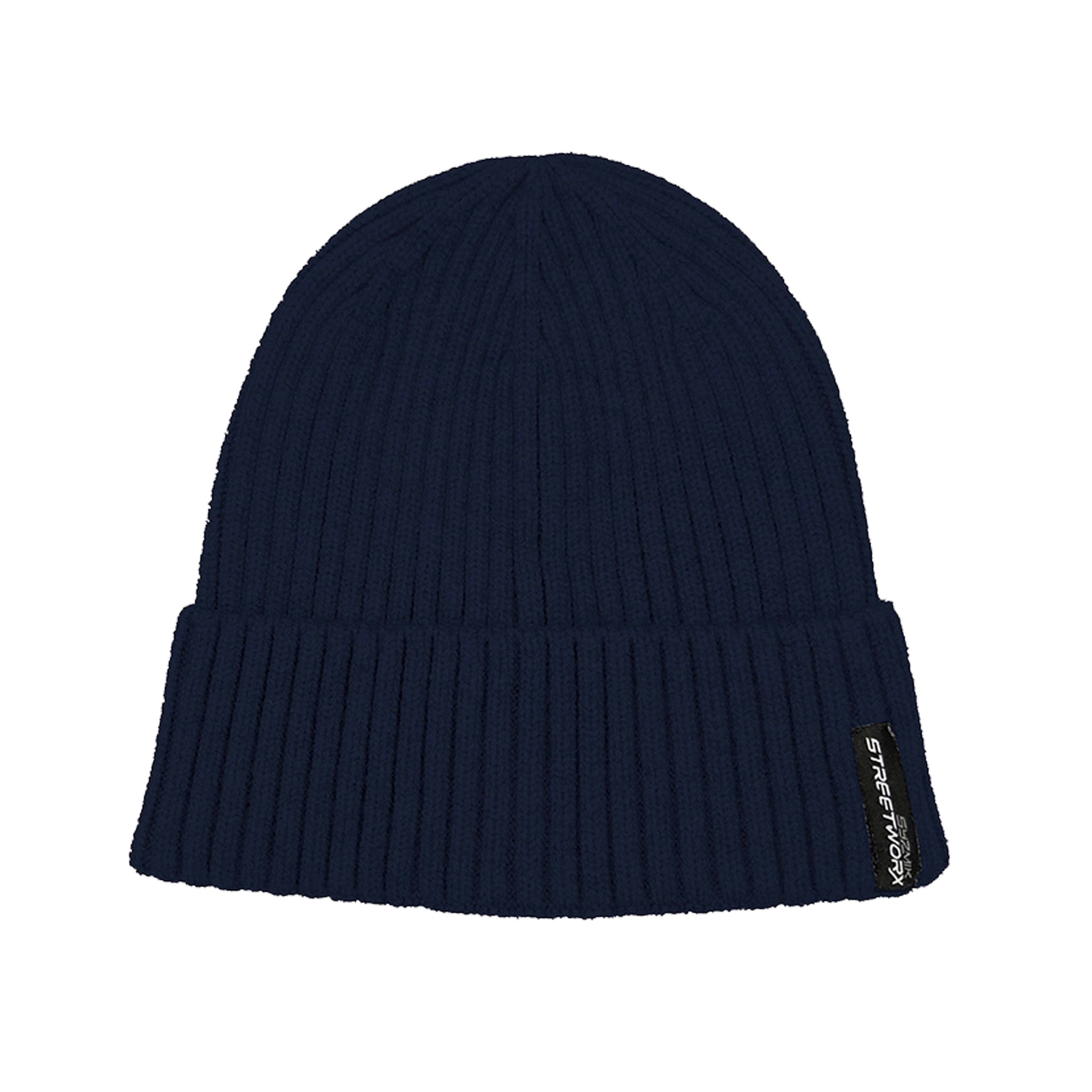 syzmik streetworx beanie in navy