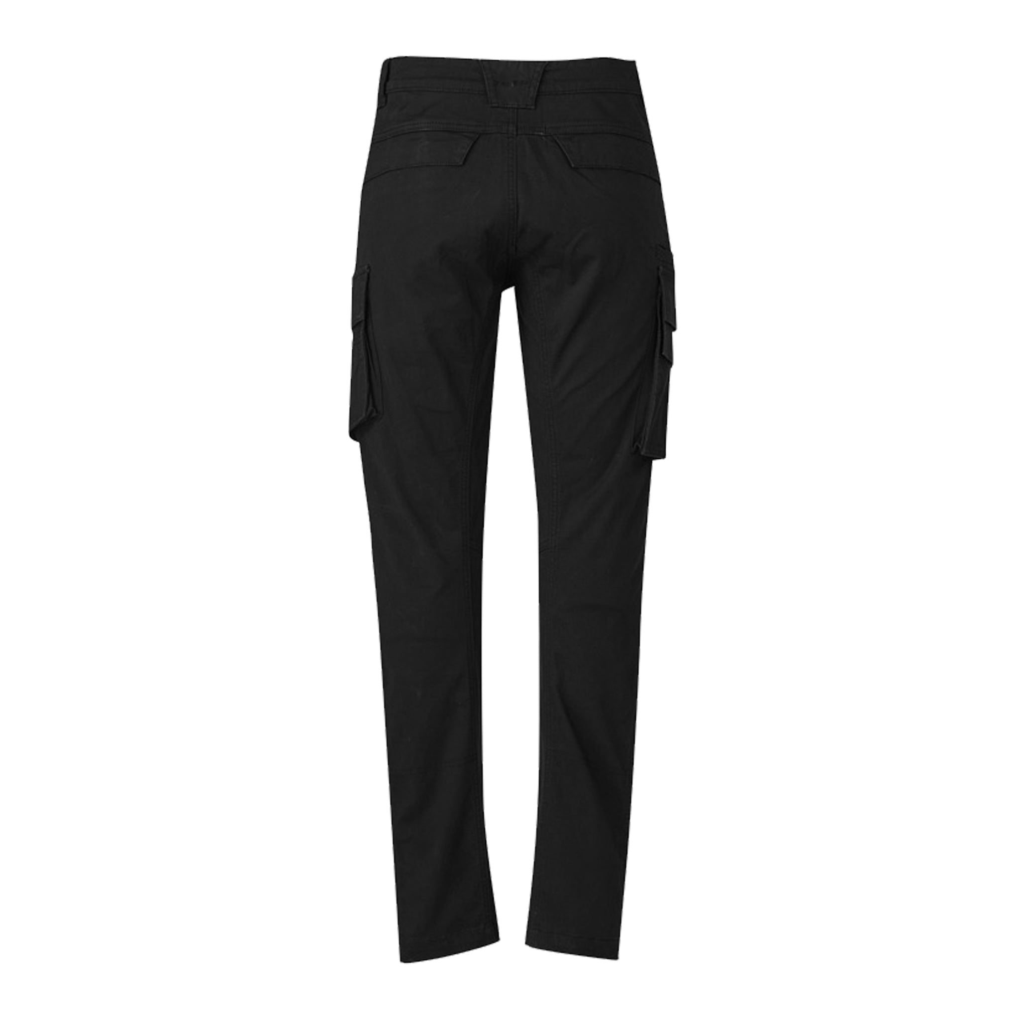 mens streetworx curved cargo pant in black