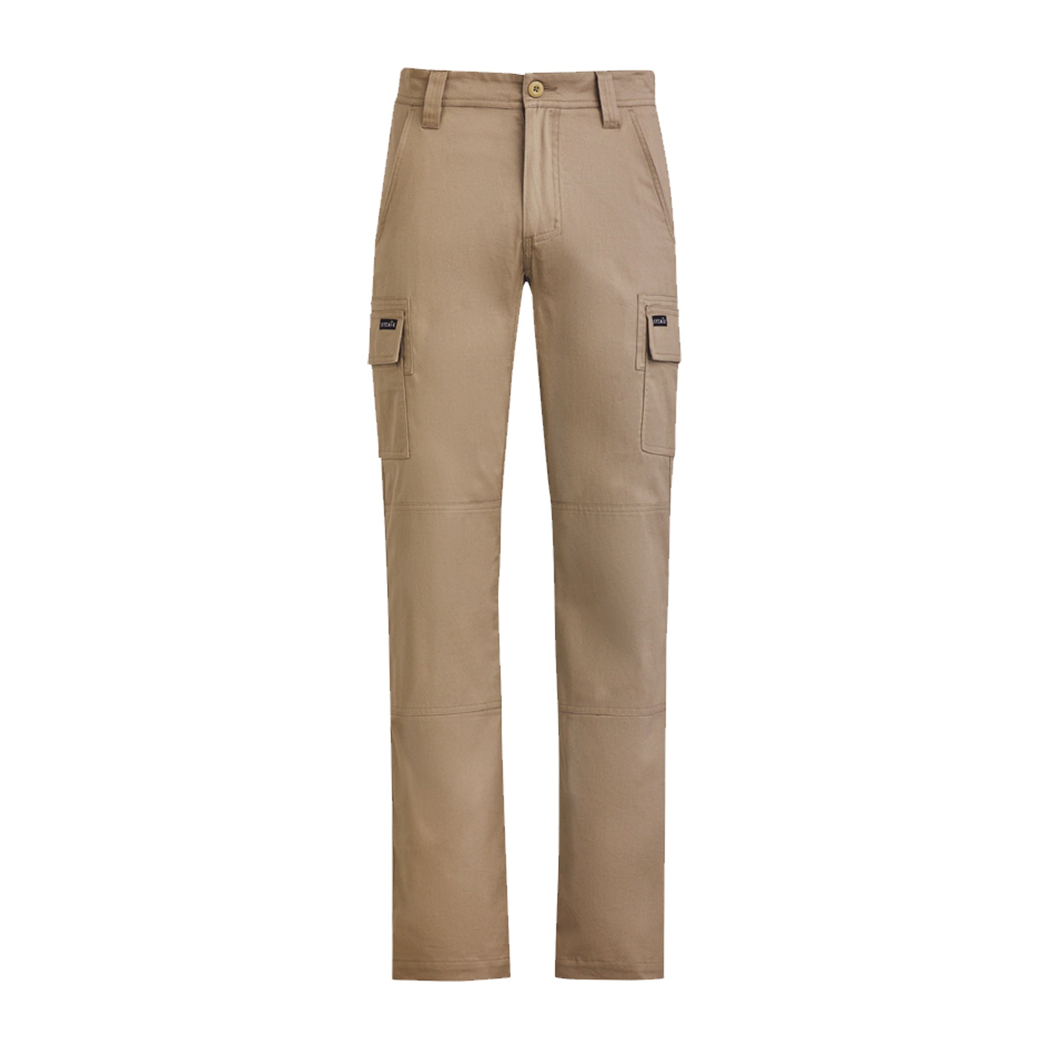 lightweight drill cargo pant in khaki