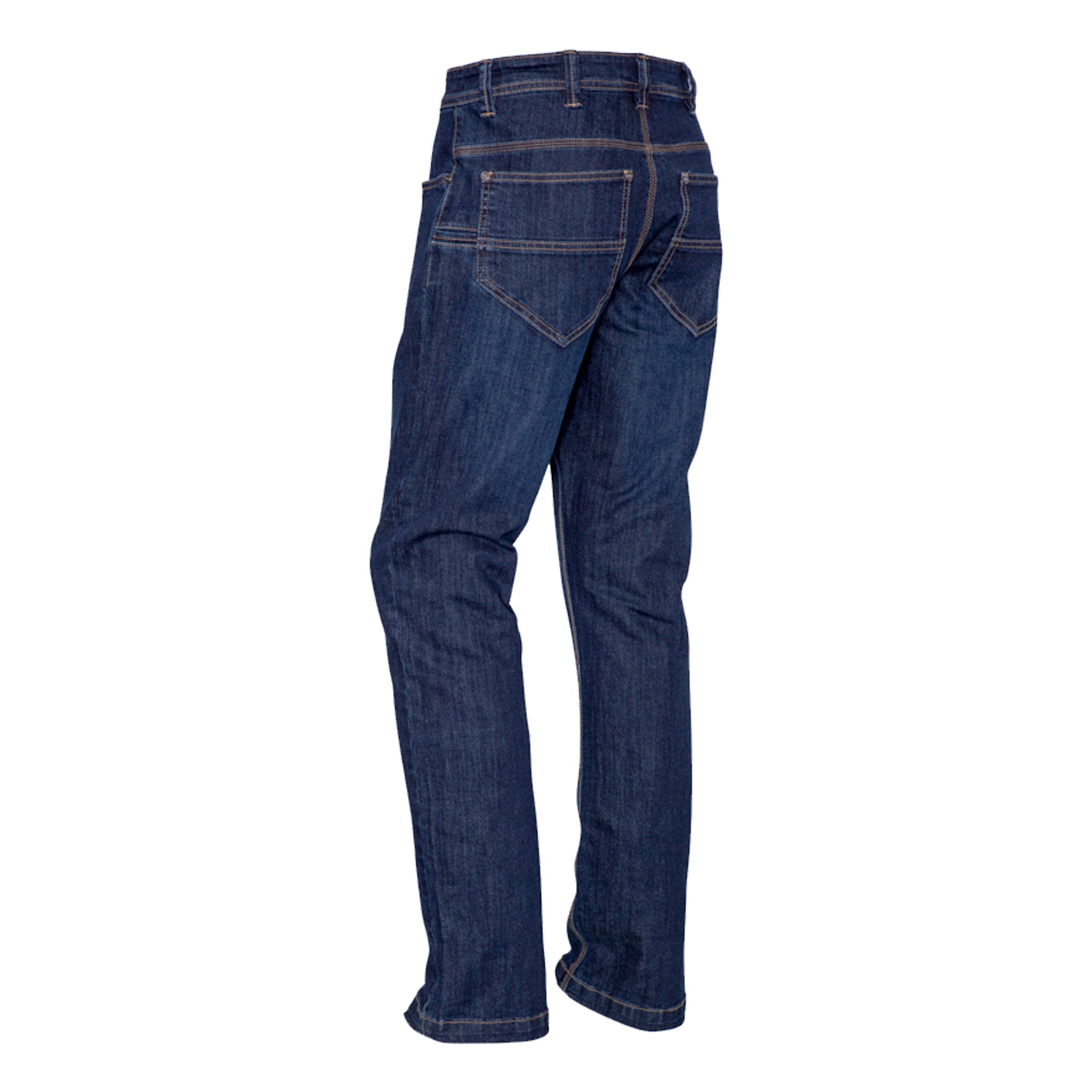 syzmik back of stretch denim work jeans