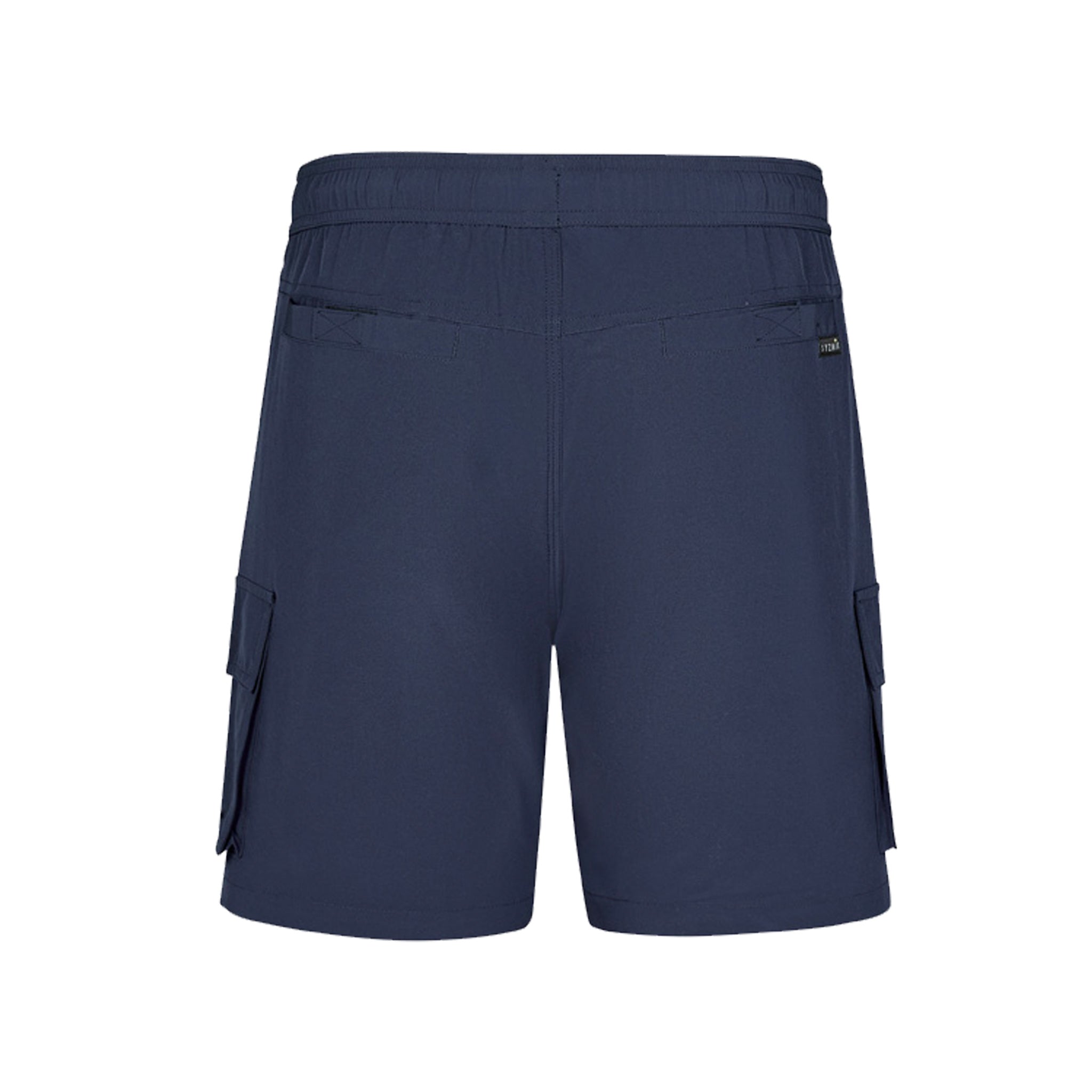 streetworx stretch work board short in navy