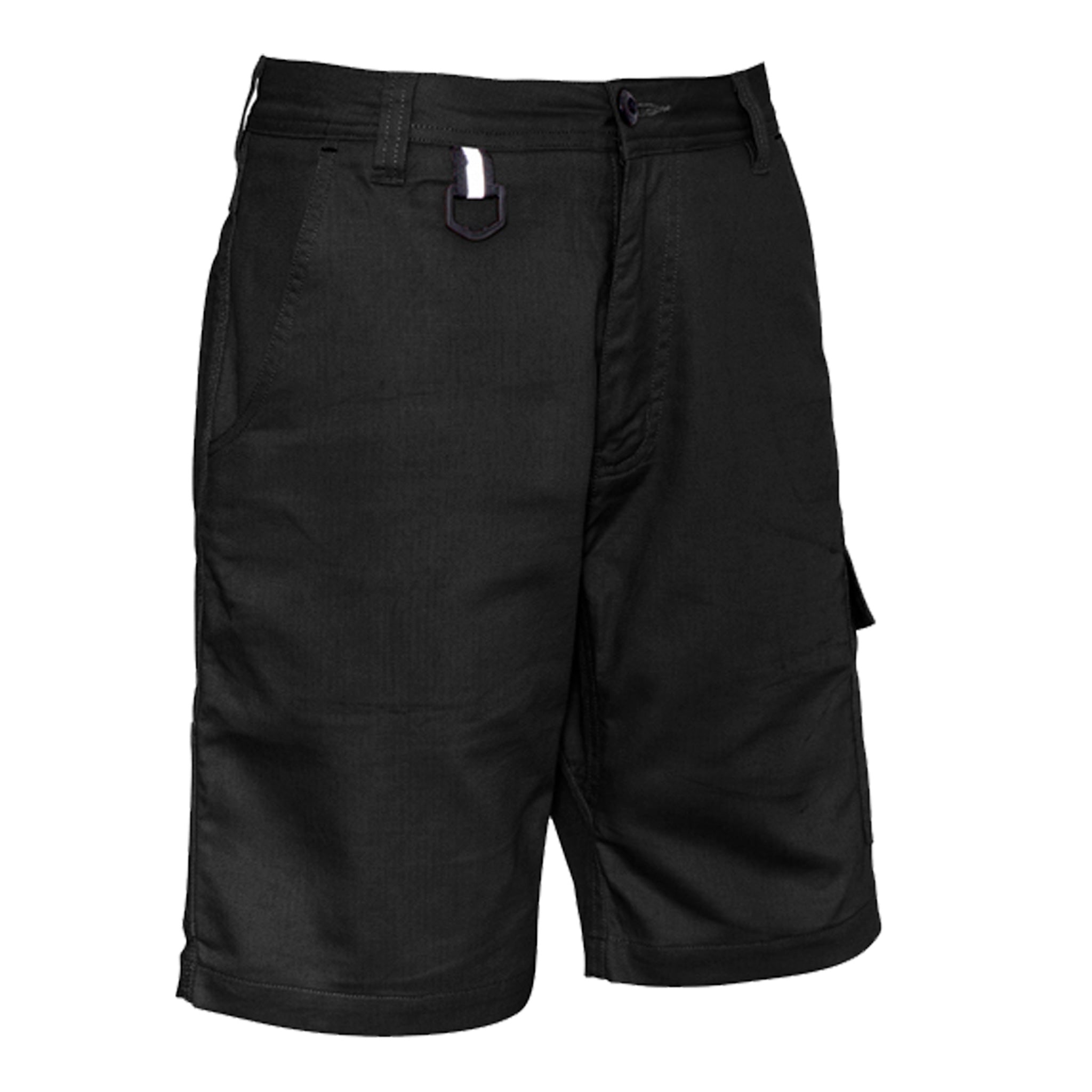 syzmik  rugged vented short in black