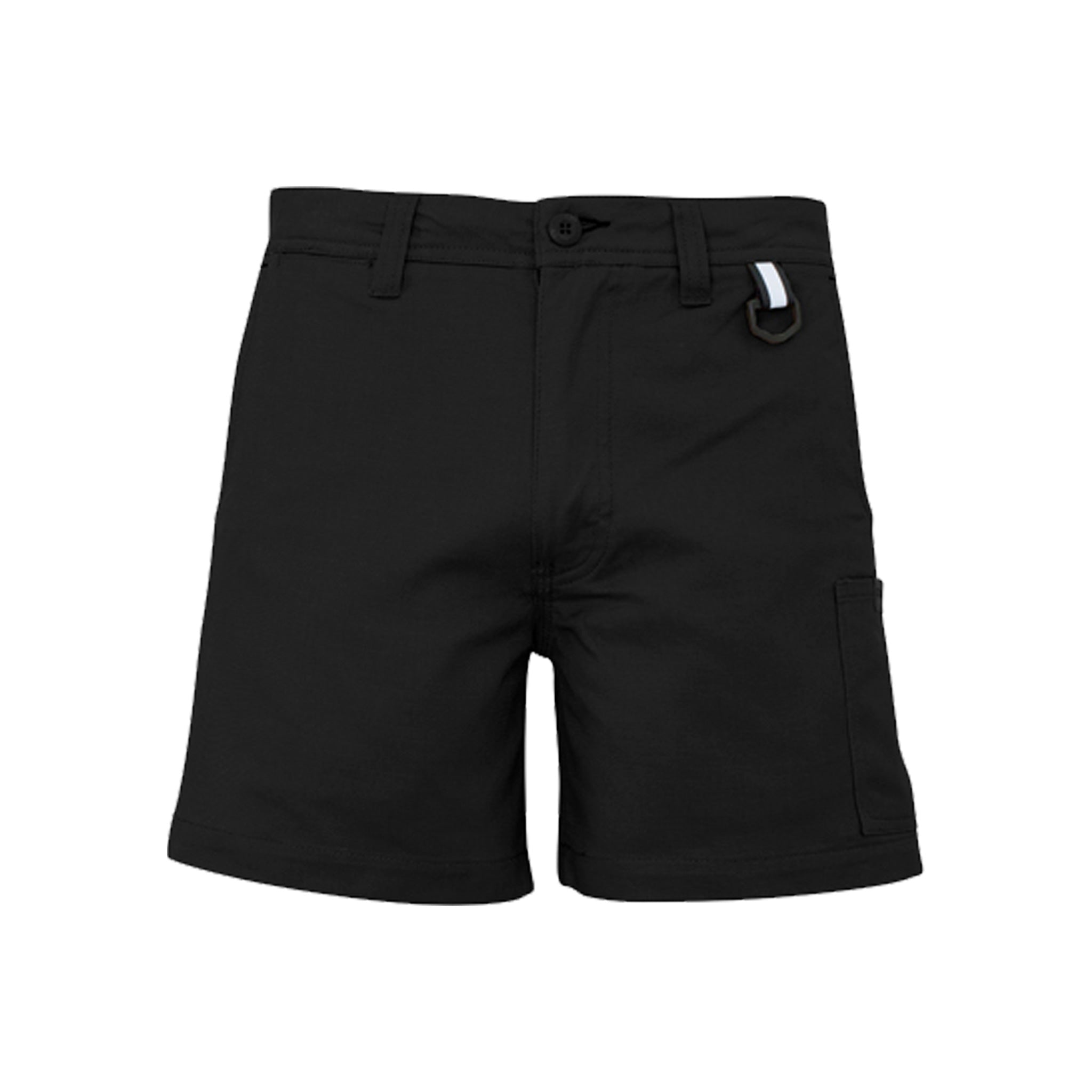 rugged cooling short short in black