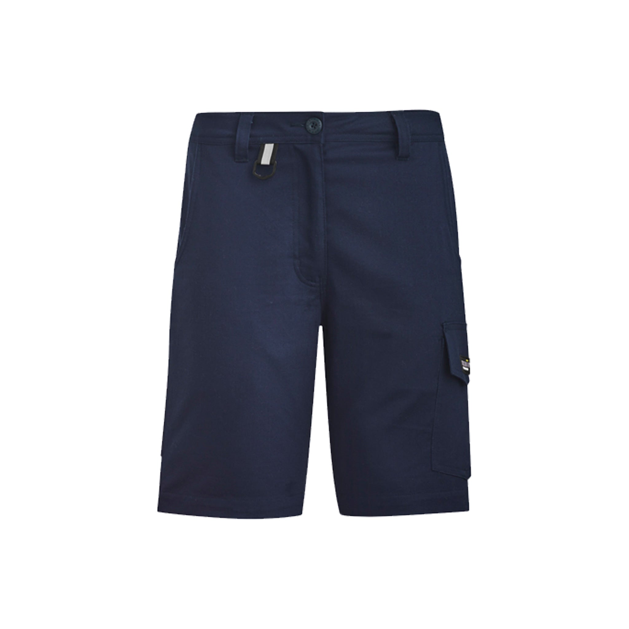 ladies rugged cooling venting shorts in navy