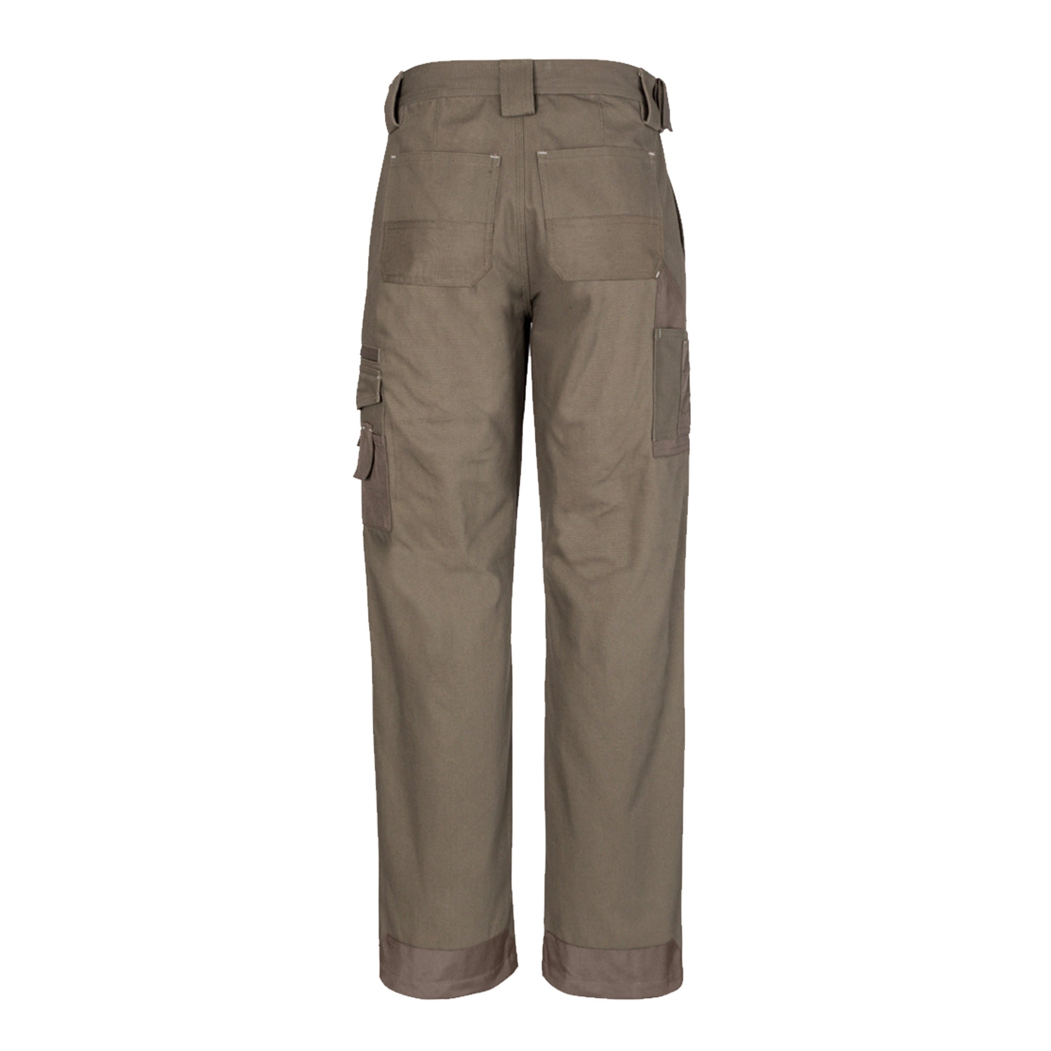back of cordura duckweave pant in olive