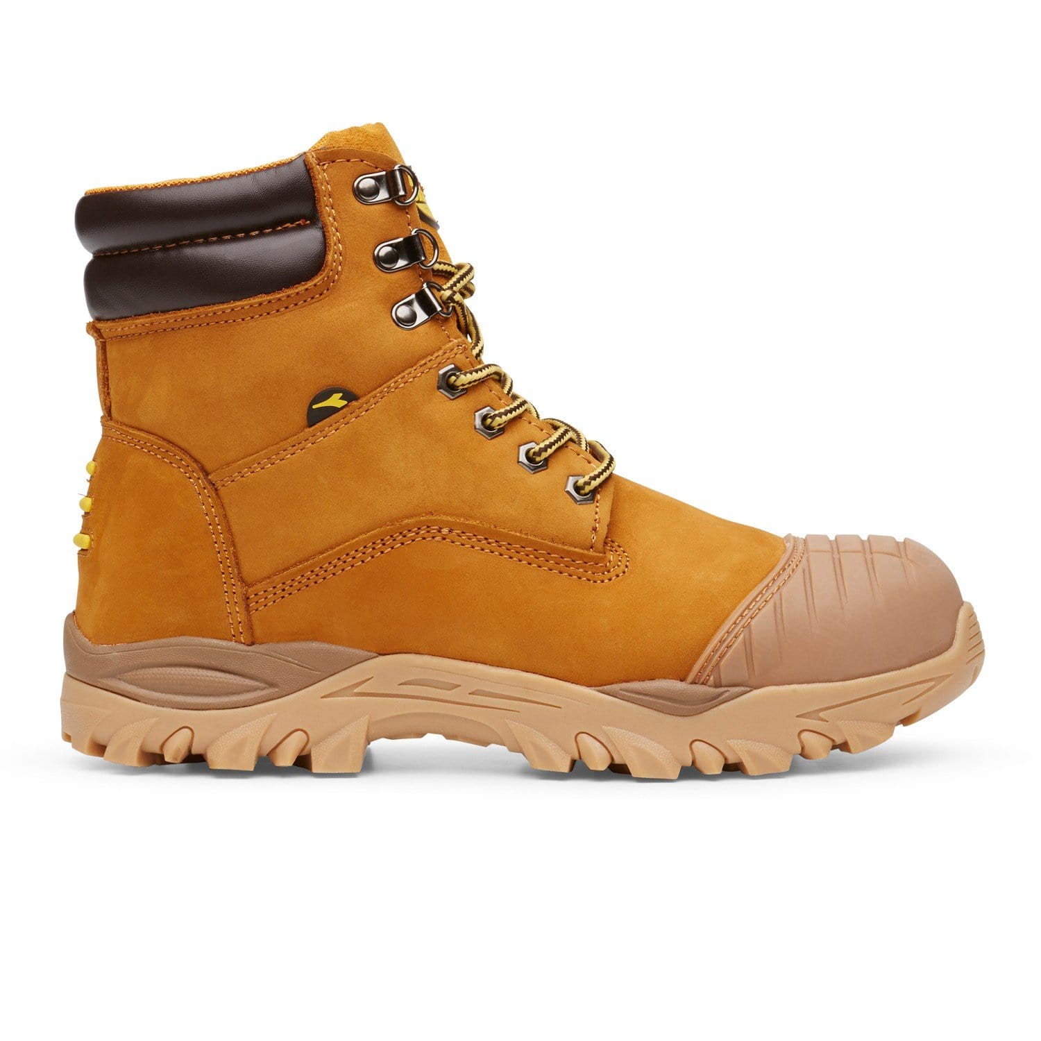 craze zip wheat work boot