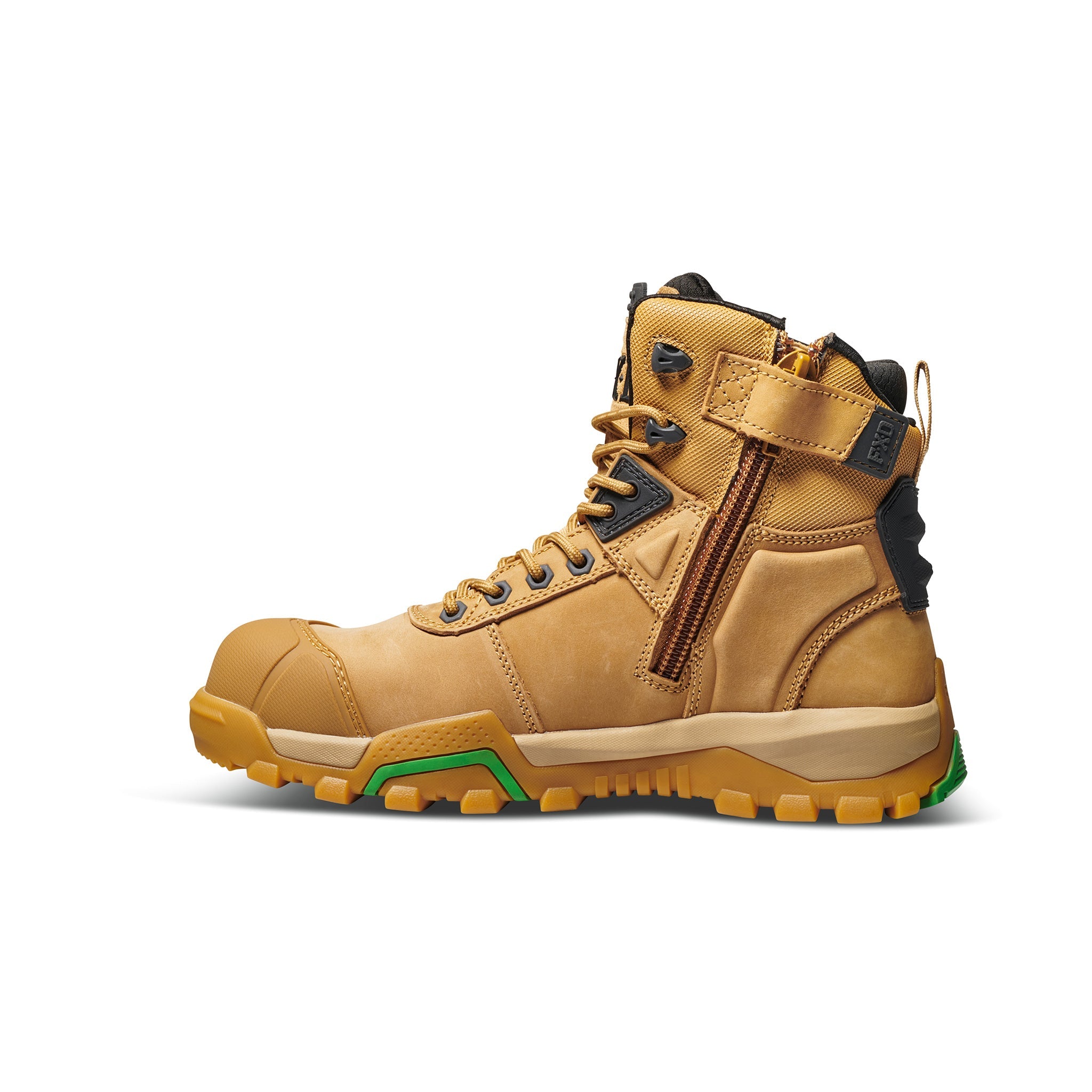 fxd nitrolite high cut work boot in wheat